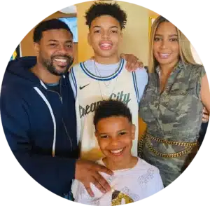 Kristyn and Laron J.