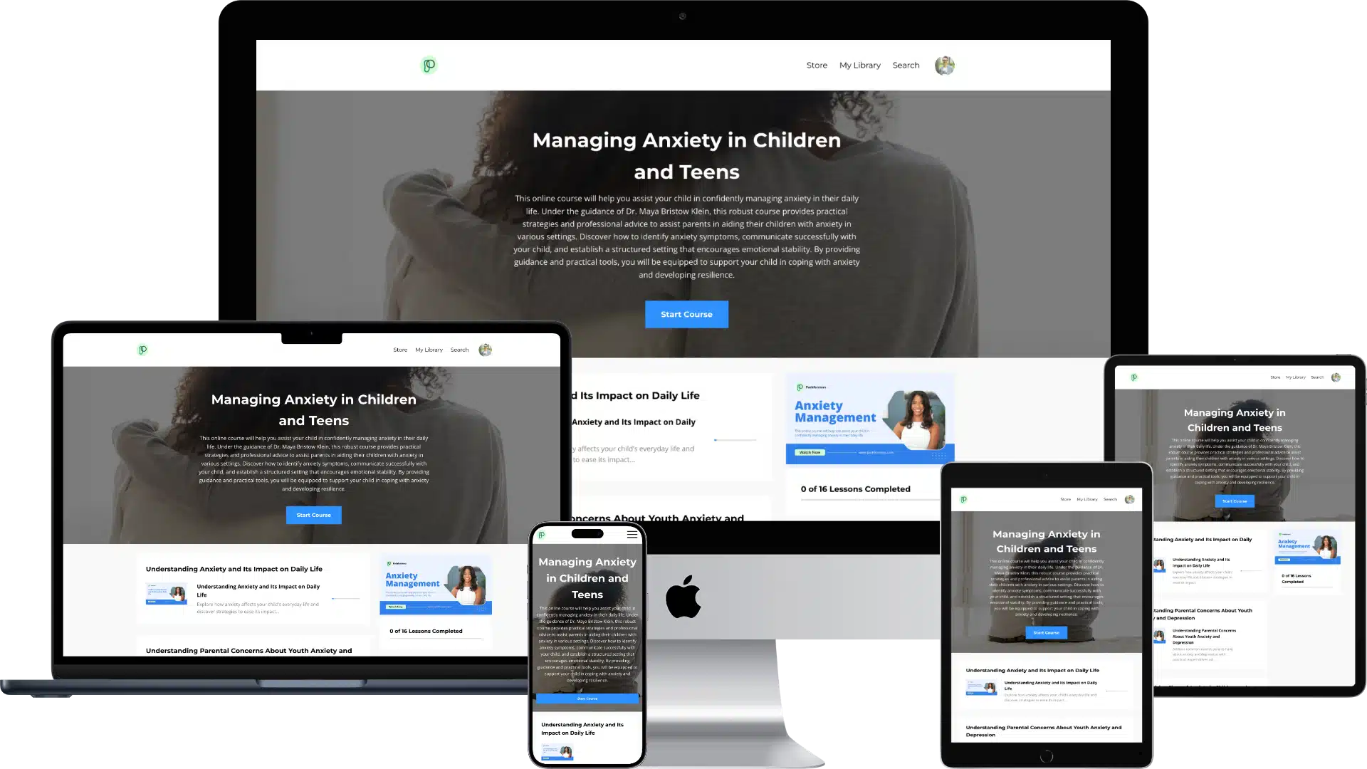 Site screen - Anxiety